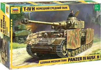 Plastikový model Zvezda Panzer IV Ausf.H German Medium Tank 1:35