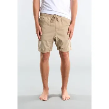 Pánské kraťasy KRAŤASY RUSTY HOOKED ON 18 ELASTIC - béžová - 38 + při osobním odběru 1 539 Kč