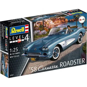 Plastikový model Revell '58 Corvette Roadster 1:25