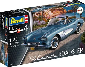 Plastikový model Revell '58 Corvette Roadster 1:25