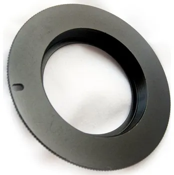 Adaptér / redukce M39 pro Canon EOS (Umožni nasadit objektivy se závitem M39 na fotoaparáty Canon EOS a zaaretovat je v určité poloze.)