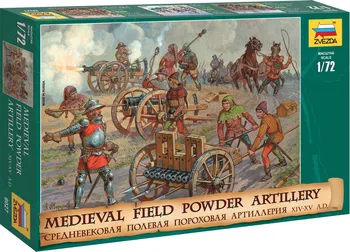 Plastikový model Zvezda Medieval Field Powder Artillery 1:72