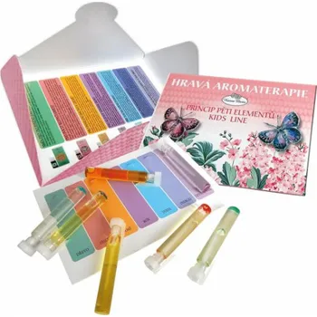 Hanna Maria HRAVÁ AROMATERAPIE KIDS - 7 éterických olejů - 2 ml