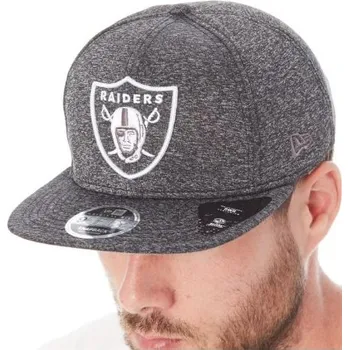 Kšiltovka New Era 9Fifty Jersey Tech Oakland Raiders Cap šedá/bílá S/M
