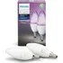 Žárovka Philips Hue White and Color Ambiance 2 x E14 B39 6,5W