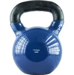 HMS KN kettlebell pokrytý vinylem modrý