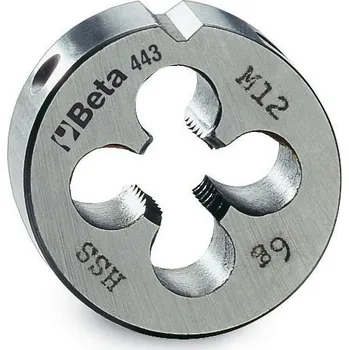 Ruční nářadí ZÁVITOVÉ OČKO JEMNÝ ZÁVIT OCEL HSS-MODEL 443 MF20X1.5 UNI EN22568 (Kulaté závitnice, jemné stoupání, metrický závit, HSS)