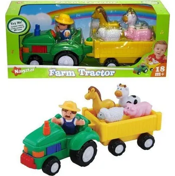 Hračka pro nejmenší Alltoys farmářský traktůrek