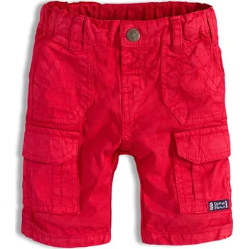 Chlapecké šortky PEBBLESTONE OCEAN BEACH červené Velikost: 80
