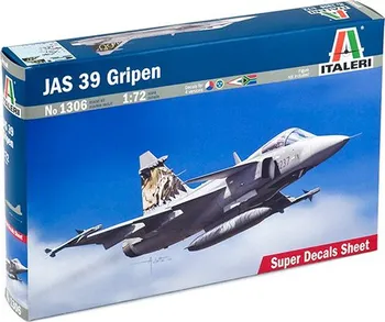 Plastikový model Italeri JAS 39 Gripen 1:72