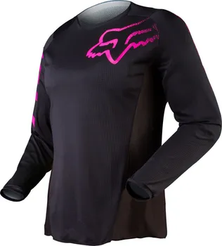 Moto dres Fox Womens Blackout MX18 Jersey černý/růžový