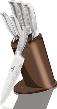 Kuchyňský nůž Berlingerhaus Metallic Line sada nožů ve stojanu 6 ks