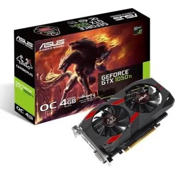 Grafická karta Asus GTX 1050 Ti Cerberus O4G 4GB GDDR5 (90YV0A74-M0NA00)