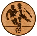 Poháry.com Emblém fotbalista bronz 25 mm