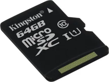 Paměťová karta Kingston SDXC 64 GB Class 10 UHS-I U1 (SDCS/64GBSP)