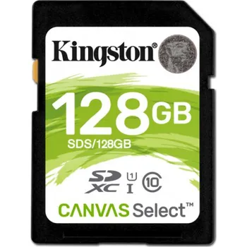 Kingston Canvas Select SDXC 128 GB…