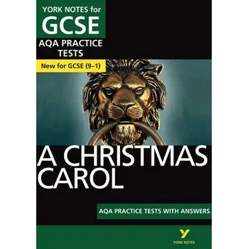 Cizí jazyk Christmas Carol AQA Practice Tests with answers York Notes - for 2026, 2027 exams - Kemp, Beth