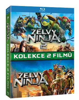 Sběratelská edice filmů Blu-ray Kolekce Želvy Ninja 1-2 (2016) 2 disky