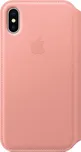 Apple iPhone X Leather Folio Soft Pink
