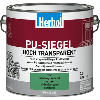 Lak na dřevo Herbol PU-Siegel Varianta produktu: 0,75 l - lesk + Dárek: Míchátko na barvu ZDARMA