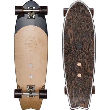 Longboard Globe Sun City Black Burle/White Pearl 30''