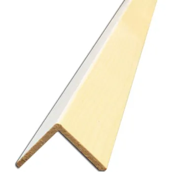 Stavební materiál Rohová lišta č.703 - 60 mm x 60 mm x 2,5 m, napojovaný smrk, L6060