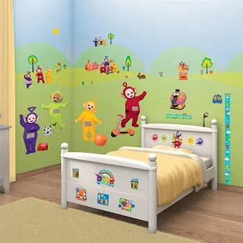 Walltastic Teletubbies samolepky na zeď malé Samolepící dekorace Walltastic Teletubbies samolepky na zeď malé