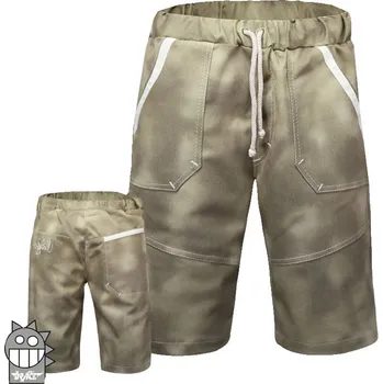 Dětské 3/4 kalhoty Dráče khaki vel.116/122