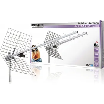 Televizní anténa König 12 prvková UHF anténa s LTE filtrem