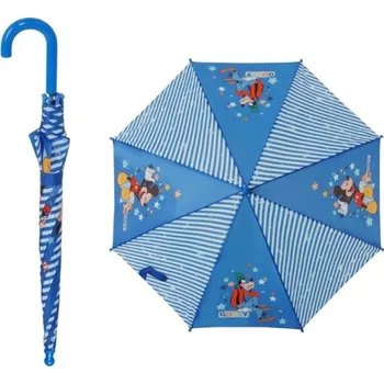Holový deštník vystřelovací dětský mickey&goofy