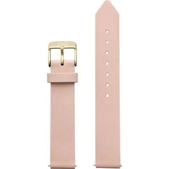 Řemínek na hodinky Cluse řemínek Minuit Nude/Gold 16 mm