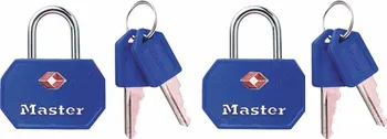 Visací zámek Master Lock TSA 4681EURTBLR