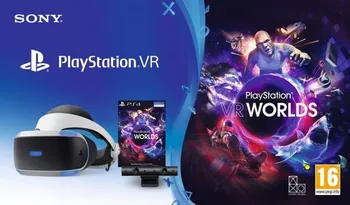 Sony PlayStation VR v2 + Kamera v2 + VR Worlds
