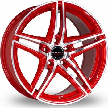 Alu kolo Borbet XRT red polish 8,5x19 5x112 ET35