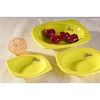 Váza Paramit Cog aranžovací miska plytká zelená 16 cm