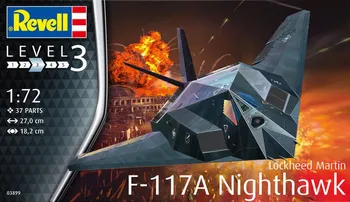 Plastikový model Revell  F-117A Nighthawk 1:72