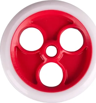 Kolečko ke koloběžce Spartan Sport Náhradní kolečko pro Jumbo 2 bez ložiska 230 x 33 mm bílé/červené
