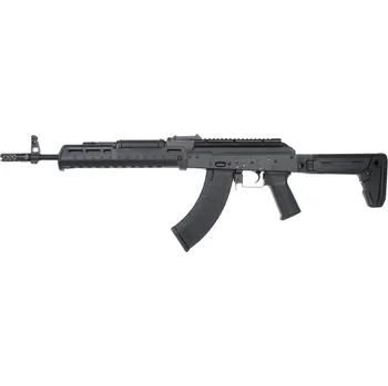 Airsoftová zbraň AKM Magpul PTS Zhukov, sklopná pažba, ocel, Black, Cyma Standard, CM.077A