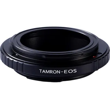Redukce K&F Concept z objektivu Tamron Adaptall 2 na Canon EOS (Umožní nasadit objektiv s bajonetem Tamron Adaptall 2 na fotoaparáty Canon EOS)