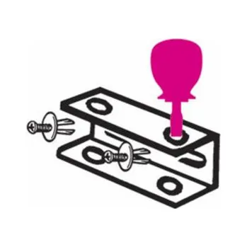 ÚCHYT NA ŠROUBOVÁKY - Háčky na nářadí pro kovovou desku BETA PV1 a PV1