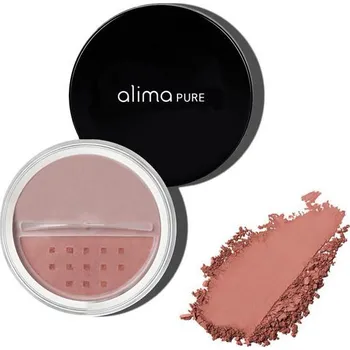 Tvářenka Alima Pure Přírodní sypká minerální pudrová tvářenka 4,5 g Barva: Soft Plum