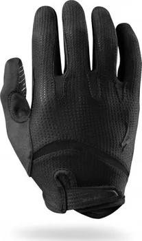 Cyklistické rukavice Specialized Body Geometry Gel Long Finger Gloves černé/černé