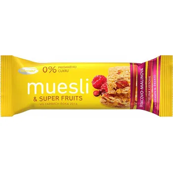 Müsli & Superfruits brusinka - malina 30g TEKMAR