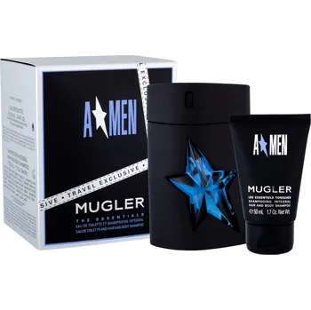Kosmetická sada Thierry Mugler A*Men Rubber M EDT 100 ml + sprchový gel 50 ml