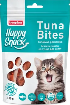 Pamlsek pro kočku Beaphar Happy Snack Cat tuňáková pochoutka 40 g