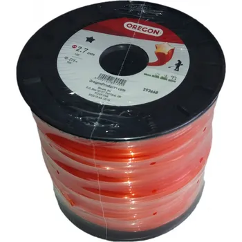 Struna žací hvězdička 2,7x276 Orange Oregon New