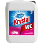 Prostředek čisticí Krystal na WC, růžový, 5 l