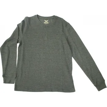 Pánské tričko Triko pánské s dlouhým rukávem Faded Glory - zelené Velikost: M