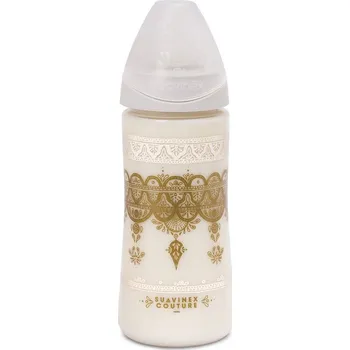 Suavinex S Premium savička 360 ml, bílá