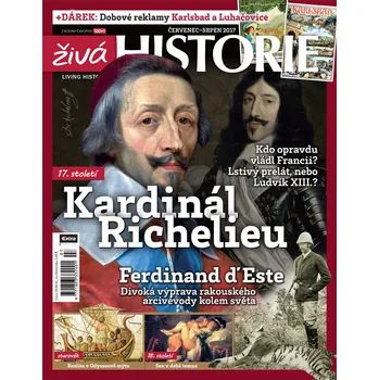 Časopis Živá historie 7-8/2017 - Kardinál Richelieu